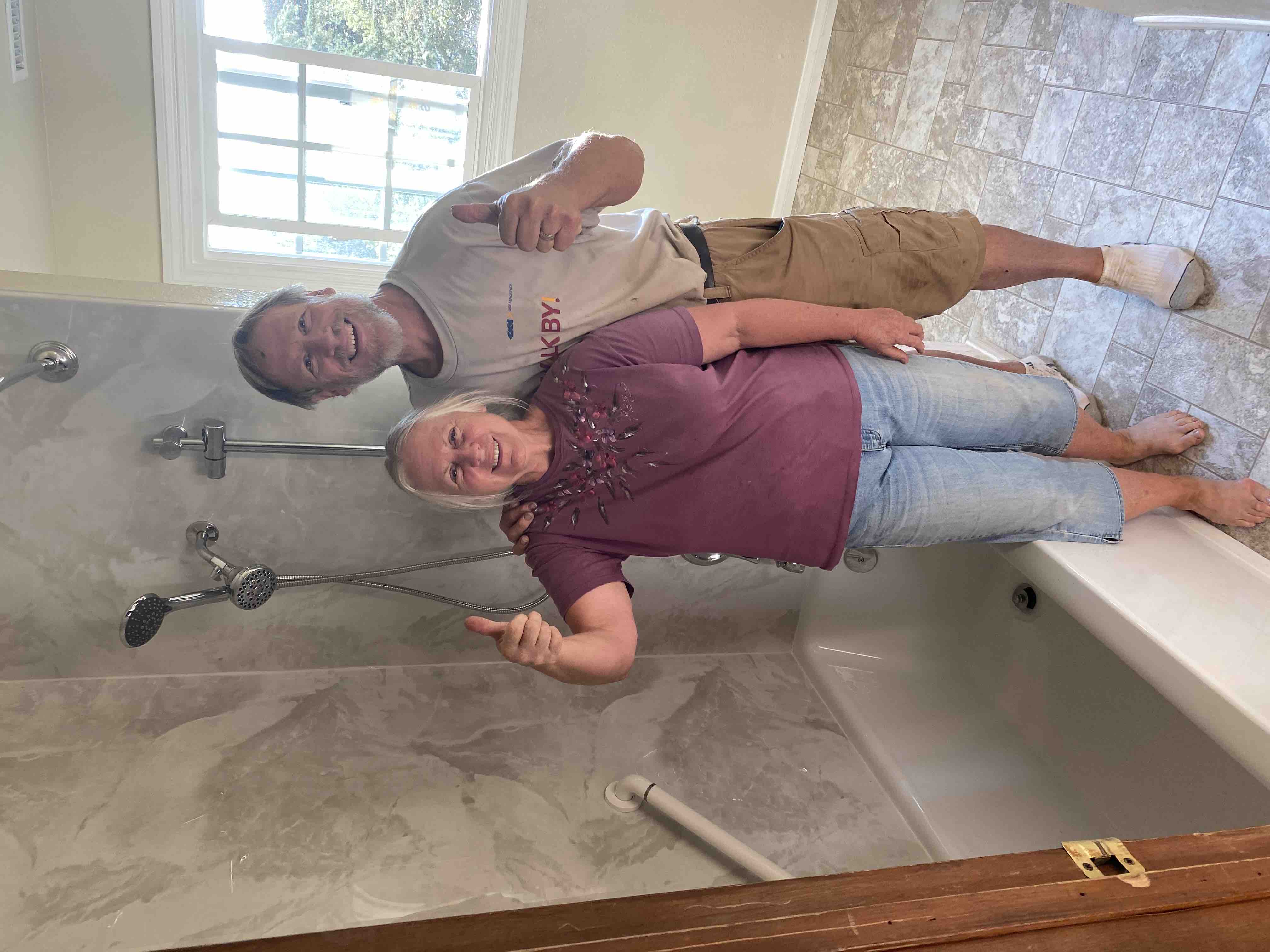 2 Happy 2 Customers BCI Bathtub Remodel